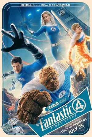 The Fantastic 4: First Steps 2025 Hindi Dual Audio - Movierulz