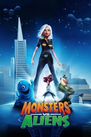 Monsters Vs Aliens (2009) 100mb Hindi Dual Audio movie Download - Movierulz